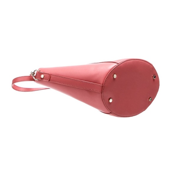 Ted Baker Rose-Pink Structured Leather Tote with Crossbody Strap - Picture 4 of 8